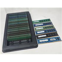 Lot Of 50 - 4GB DDR3 PC3L Desktop Memory RAM - 1RX8 & 2RX8 MIXED LOT / BRANDS