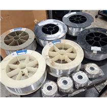 Lot Of MIG Welding Wire Spools - Various Manufactures / Types - PICKUP ONLY