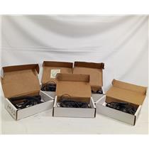Lot of 5 SCOTT Hazmat Radiocom Paddle PTT Face Pieces 805701-XX - SEE INFO
