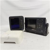 Lot of Furuno GP-170 GPS Navigator & Furumo FCV-627 Fish Finder - SEE INFO