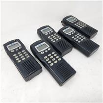 Lot Of 5 M/A-COM P7100IP FCC ID: OWDTR-0023-E UHF 806-824MHz Two-Way Radios