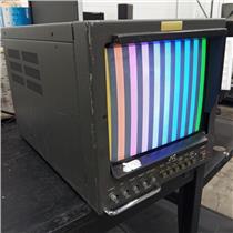 VINTAGE JVC TM-R9U 9" CRT Color Video Broadcast Monitor - WORKING