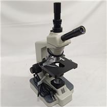 National Model 161 Digital Monocular Microscope w/ 10x/40x/100x/PL4 - WORKING