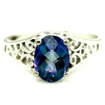 SR305, Neptune Garden Topaz 925 Sterling Silver Ring