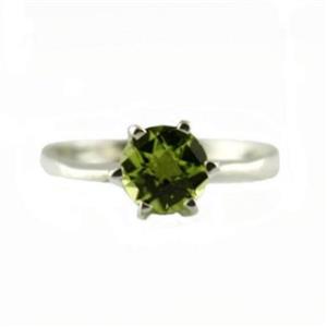 SR311, Peridot, 925 Sterling Silver Ring