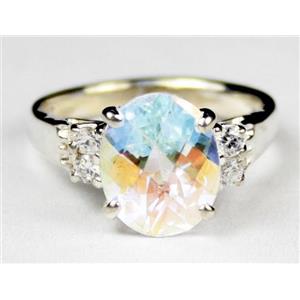 Mercury Mist Topaz, 925 Sterling Silver Ring, SR123