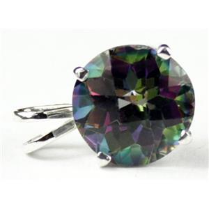 SP088, Mystic Fire Topaz 925 Sterling Silver Pendant