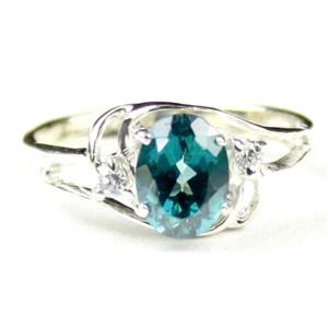 SR176, Paraiba Topaz, 925 Sterling Silver Ring