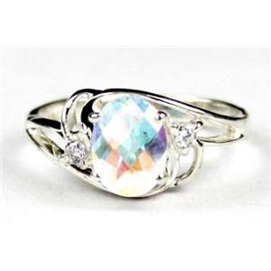 SR176, Mercury Mist Topaz, 925 Sterling Silver Ring
