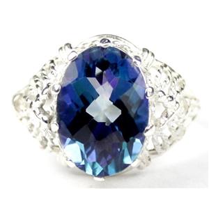 SR260, Neptune Garden Topaz 925 Sterling Silver Ring