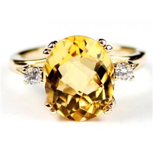 10K, 14K or 18K Gold Ladies Ring, Citrine, R150