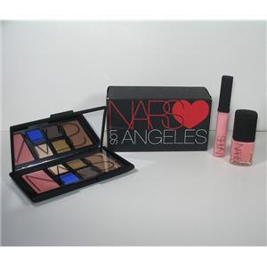 NARS Loves Los Angeles LA Gift Set Eyeshadow Palette Blush Bronzer Lip Gloss +