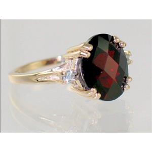 10K, 14K or 18K Gold Ladies Ring, Mozambique Garnet, R150