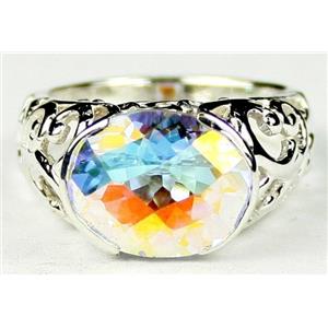 Mercury Mist Topaz 925 Sterling Silver Ring, SR360