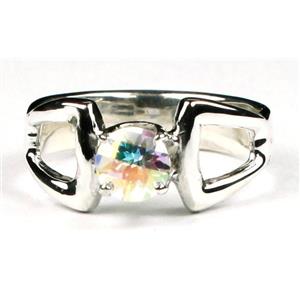 SR307, Mercury Mist Topaz 925 Sterling Silver Ring