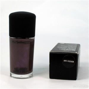 MAC Nail Lacquer Anti-Fashion ( Purple Pearl ) Boxed