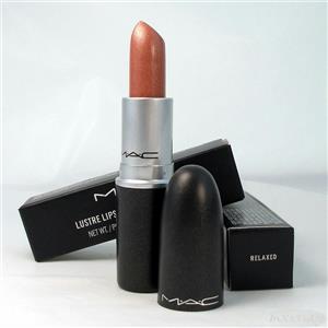 MAC Lustre Lipstick Relaxed (Peach Pink Nude) Boxed