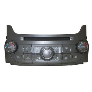 Dual Climate Control and CD Inlet Faceplate Heat HVAC A/C Module w/ Heated Seats