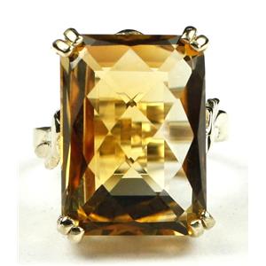 10K, 14K or 18K Gold Ladies Ring, Citrine, R039