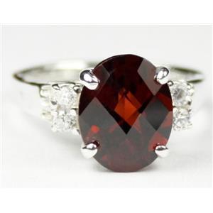 Mozambique Garnet, 925 Sterling Silver Ring, SR123