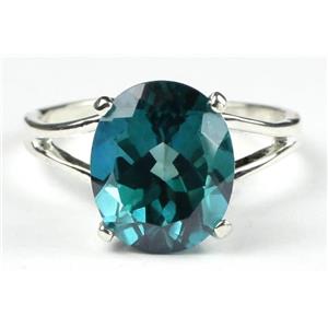 Paraiba Topaz, 925 Sterling Silver Ladies Ring, SR132
