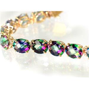 B003, Mystic Fire Topaz Gold Bracelet