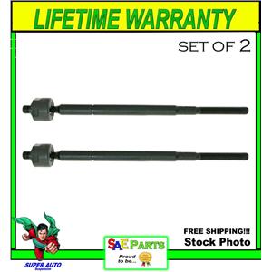NEW SET Heavy Duty ES80646 Steering Tie Rod End Front Inner