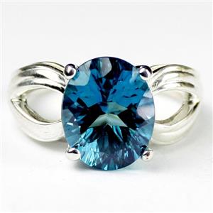 Paraiba Topaz, 925 Sterling Silver Ladies Ring, SR361