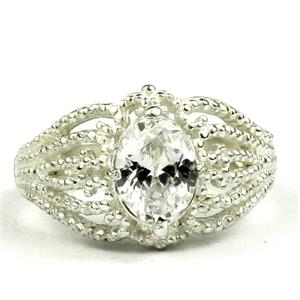 SR365, Cubic Zirconia, 925 Sterling Silver Rings
