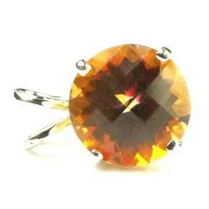 SP088, Twilight Fire Topaz 925 Sterling Silver Pendant