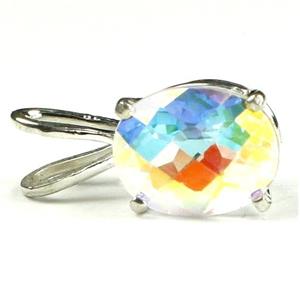 925 Sterling Silver Pendant, Mercury Mist Topaz, SP002