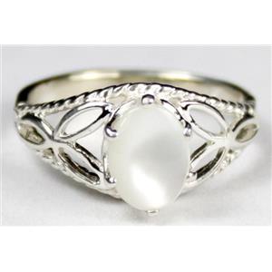 SR137, Mother Of Pearl, 925 Sterling Silver Ring