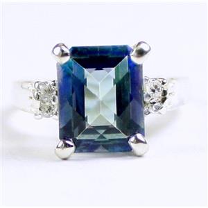 SR221, Neptune Garden Topaz, 925 Sterling Silver Ring