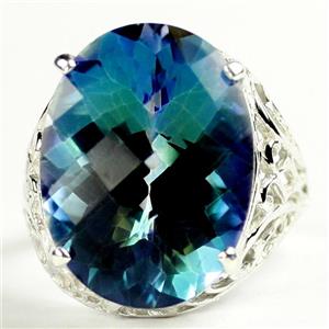 SR291, Neptune Garden Topaz, 925 Sterling Silver Ladies Rings