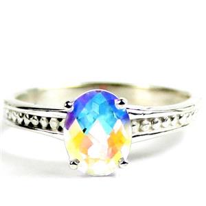 Mercury Mist Topaz, Sterling Silver Ladies Ring, SR371