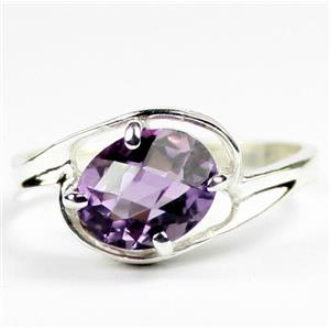 SR186, Amethyst, 925 Sterling Silver Ring