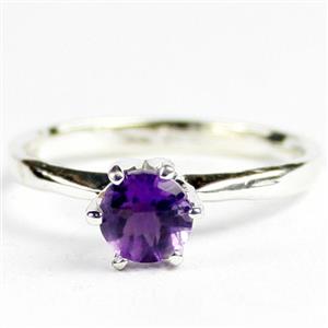 SR311, Amethyst, 925 Sterling Silver Ladies Ring