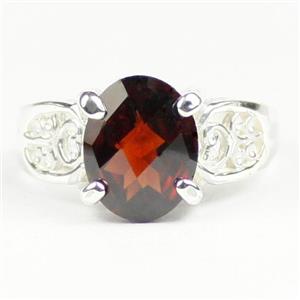 Mozambique Garnet, 925 Sterling Silver Ladies Ring, SR369
