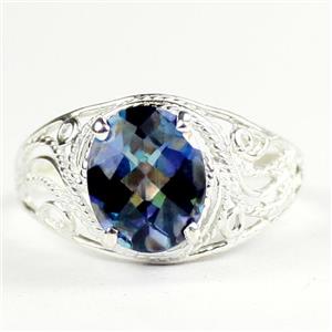 Neptune Garden Topaz, 925 Sterling Silver Ladies Ring, SR083