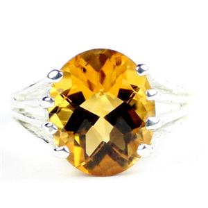 Citrine, 925 Sterling Silver Ring, SR280