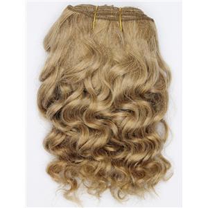 Blonde 14 wavy mohair weft coarse  6-8" x200"  26528  FP