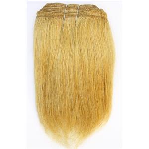 mohair weft  coarse / Gold 27 straight hair 5-7 x 200" 25620  FP