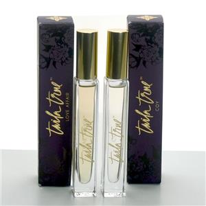 Twila True Beauty Rollerball Fragrance Duo Coy & Love Affair 0.23 oz ea Boxed