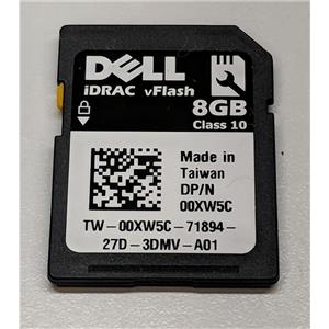 Dell 0XW5C GR6JR 9F5K9 8GB vFLASH SD Card for iDRAC6 iDRAC7 iDRAC8