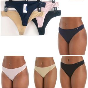 Calvin Klein Plus Form Cotton Thong QD3709 Choose Size & Color New Panty