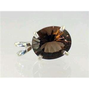 925 Sterling Silver Pendant, Twilight Fire Topaz, SP040