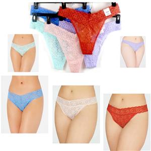 Womens Jenni Lace Thong OS Fits 1X-3X Choose Color New Panty