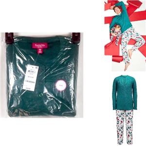 Family PJs Mens 2pc Pajama Set Mittens Size XL New