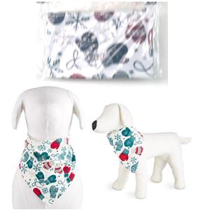 Family PJs Pet Dog Bandana Mittens Size S M New