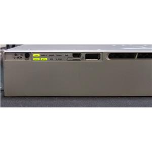 Cisco Catalyst 3850 24 UPOE 24-Port Network Switch WS-C3850-24U-L V06 1100W PSU